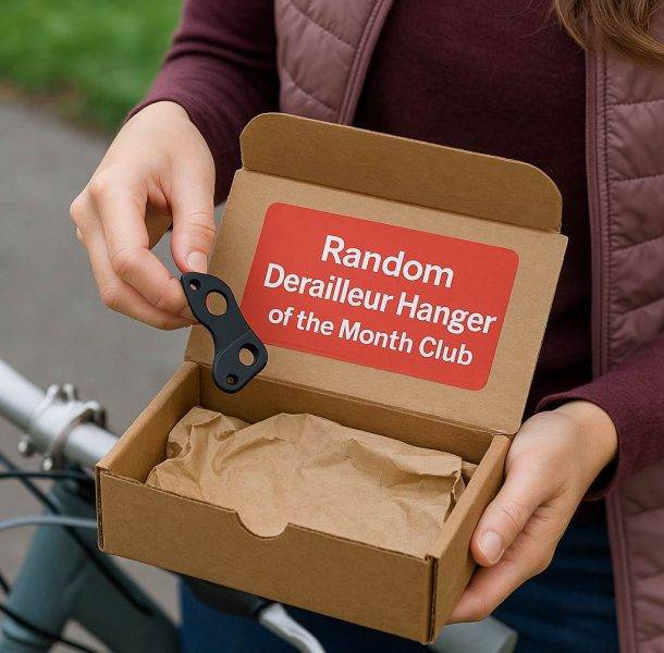 random derailleur hanger april fools
