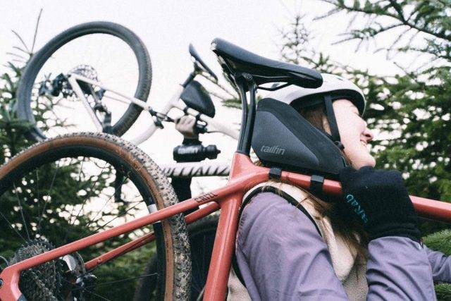 tailfin cycling rear top tube bag review