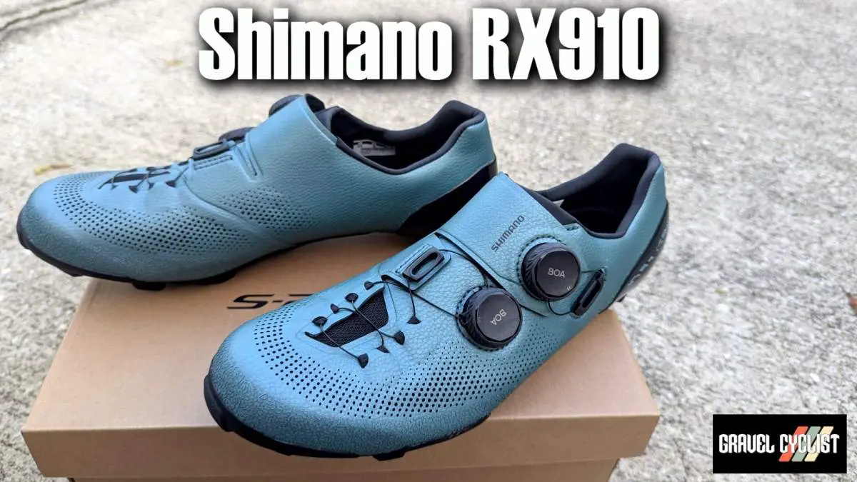 First Look at Shimano RX910 S-PHYRE Gravel Shoes: With