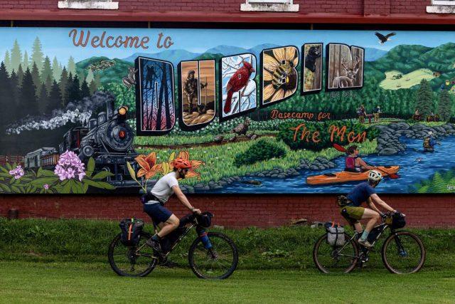 Mon Forest Towns gravel cycling