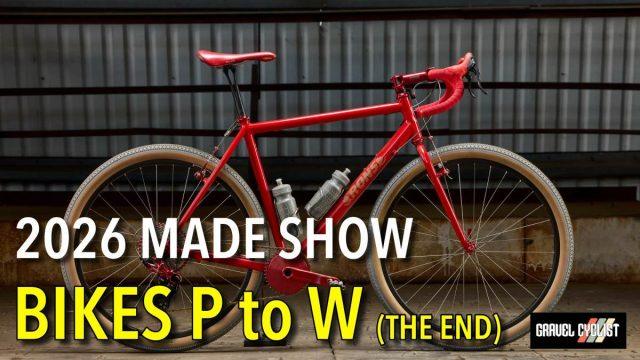 made show 2026 gravel bikes