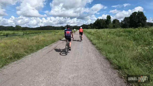 recovery ride on a bicycle