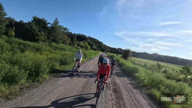 recovery ride on a bicycle