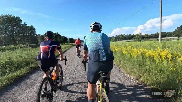 recovery ride on a bicycle
