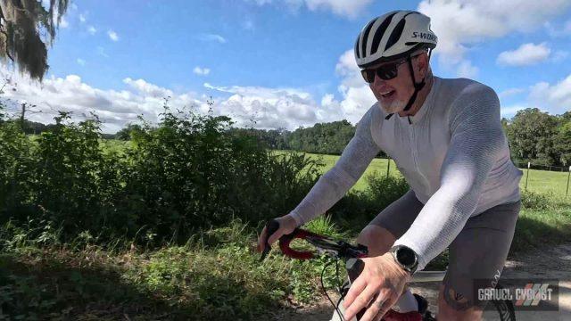 recovery ride on a bicycle
