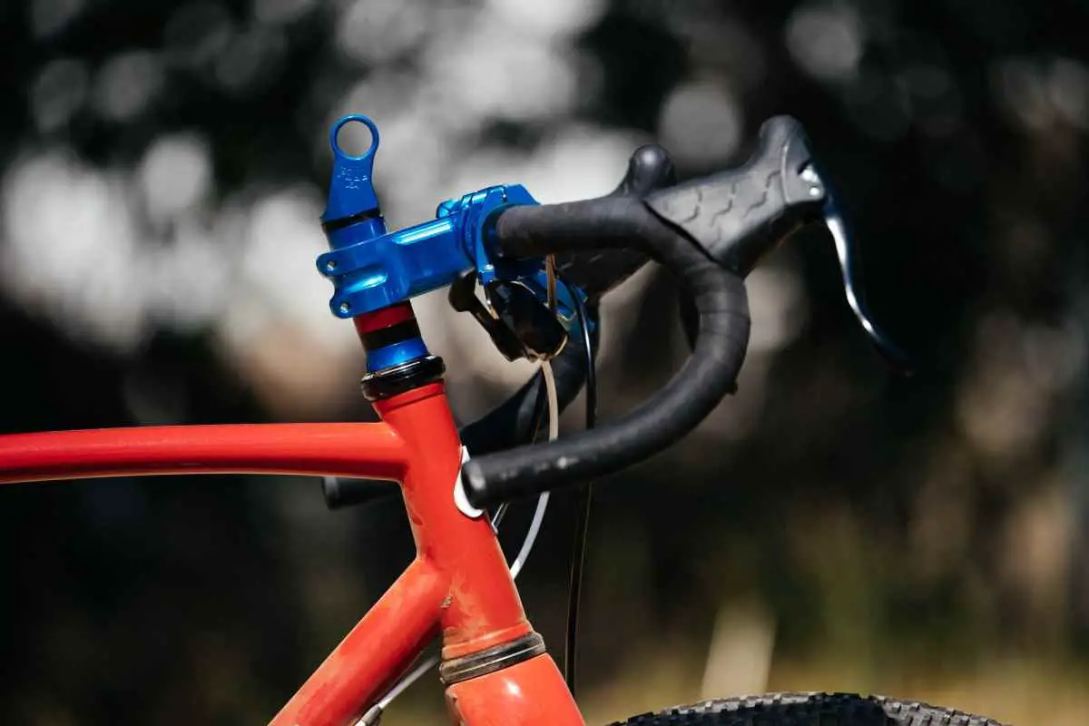 Blue anodized sales bike parts