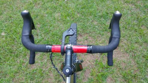 quiring cycles custom stainless steel gravel bike