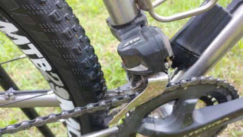 quiring cycles custom stainless steel gravel bike